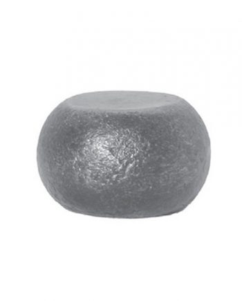 Squashed Solid Steel Ball 55mm Diameter x 35mm High Hot Forged 18 11d