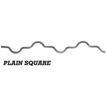 12mm Square Plain Florentine Bar 2000mm Long 19 4a