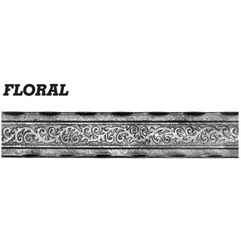 40 x 8mm Floral 3000mm Long 6 3