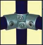 Galvanised Key Clamp Bracket For 48 3mm Outside Diameter Tube Nominal Bore 1 5 inch 60 11b
