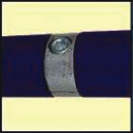 Galvanised Key Clamp Bracket For 48 3mm Outside Diameter Tube Nominal Bore 1 5 inch 60 12b