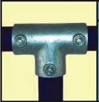 Galvanised Key Clamp Bracket For 48 3mm Outside Diameter Tube Nominal Bore 1 5 inch 60 3b
