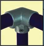 Galvanised Key Clamp Bracket For 48 3mm Outside Diameter Tube Nominal Bore 1 5 inch 60 4b